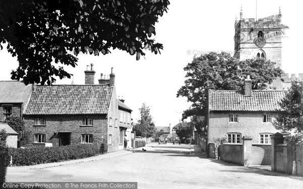 Photo of Sutton On Trent, Church Street c.1955