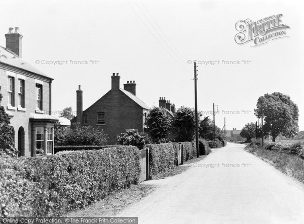 Photo of Sutton On Trent, Palmer Road c.1955