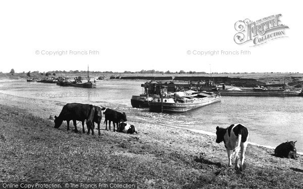 Photo of Sutton On Trent, The River Trent c.1955
