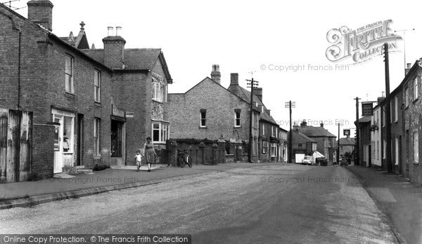 Photo of Sutton, Post Office And High Street c.1960