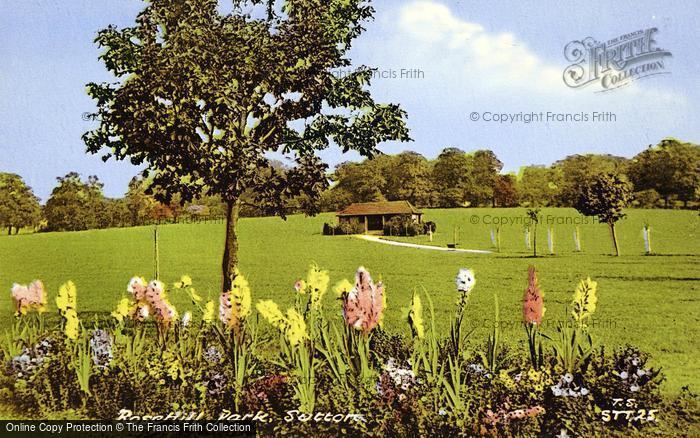 Photo of Sutton, Rosehill Park c.1950