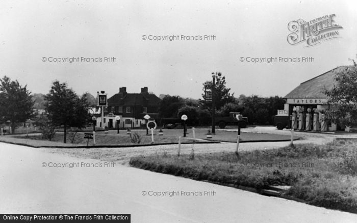 Photo of Sutton Scotney, View From Stockbridge Hill c.1955