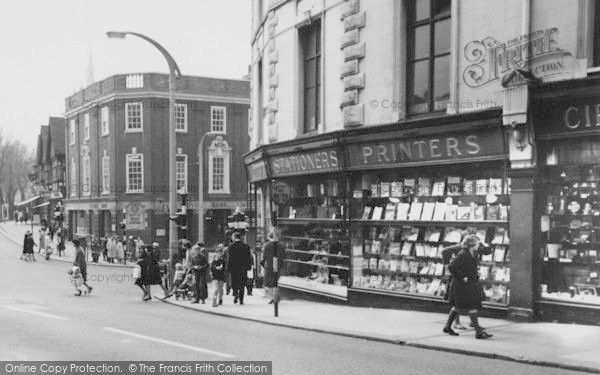 Photo of Sutton, Shopping In Cheam Road c.1960