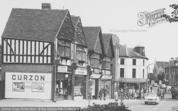 Photo of Sutton, Shops On Cheam Common Road c.1965