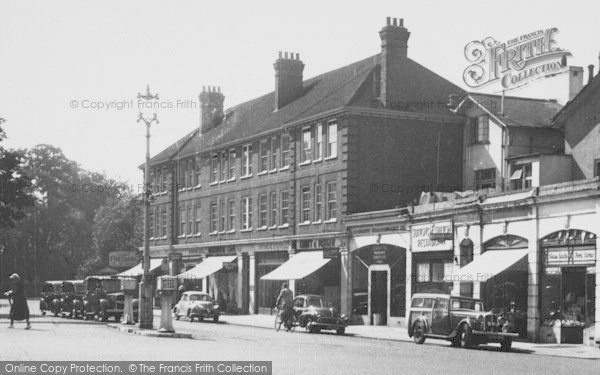 Photo of Sutton, Shops On Mulgrave Road c.1955