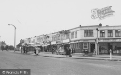Shops On Stonecot Hill c.1955, Sutton