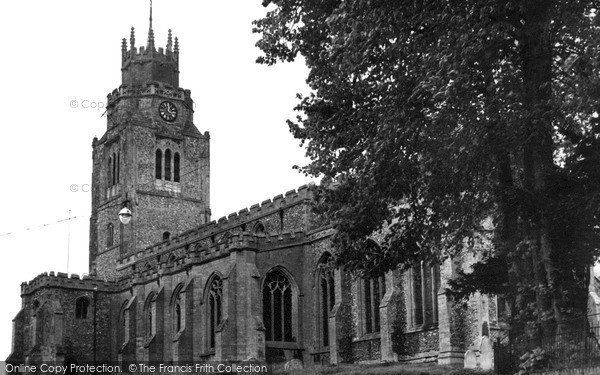 Photo of Sutton, St Andrew's Church c.1955