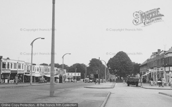 Photo of Sutton, Stonecot Hill c.1955