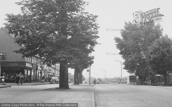 Photo of Sutton, Stonecot Hill c.1955