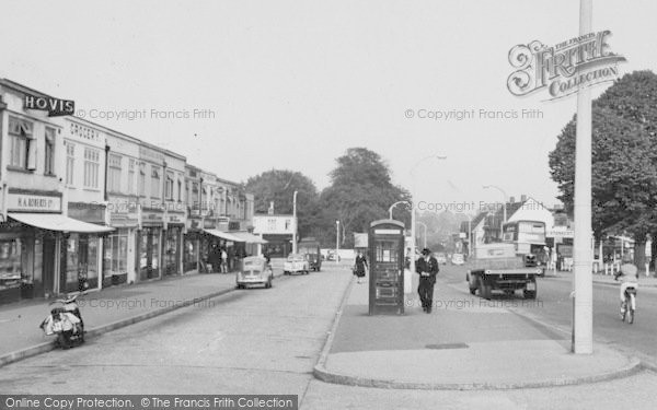Photo of Sutton, Stonecot Hill c.1955