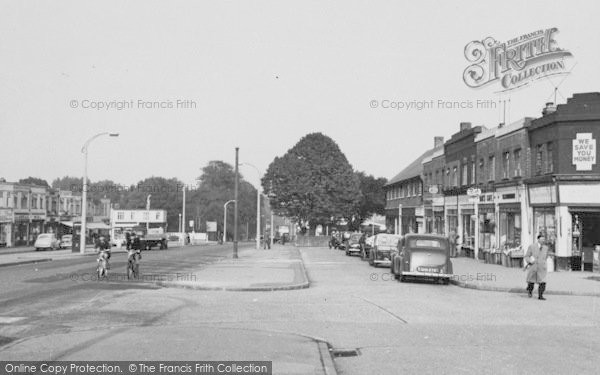 Photo of Sutton, Stonecot Hill c.1955