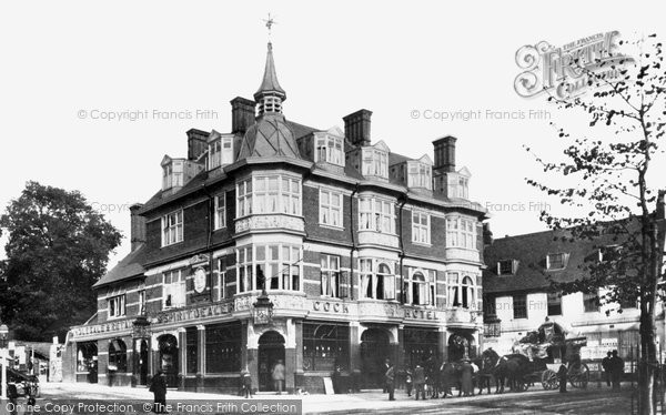 Photo of Sutton, The Cock Hotel 1898