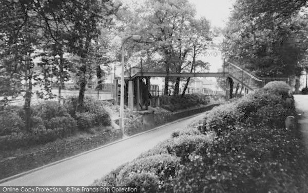 Photo of Sutton, The Footbridge, Angel Hill c.1960