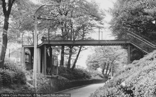 Photo of Sutton, The Footbridge, Angel Hill c.1960