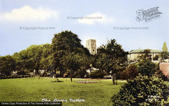 Photo of Sutton, The Green c.1960