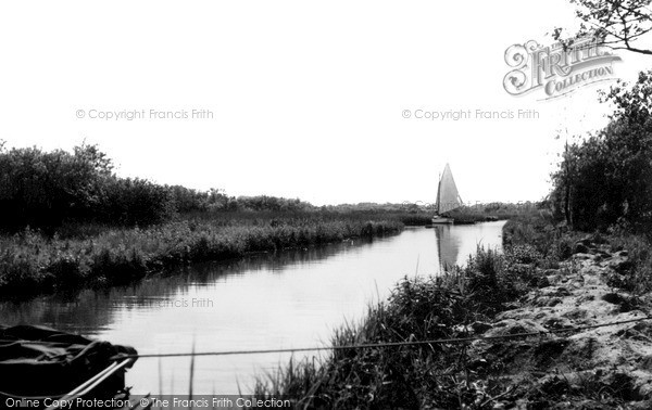 Photo of Sutton, The Staithe c.1950