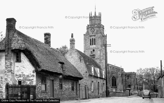 Photo of Sutton, The Village And Church c.1955