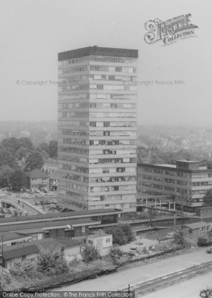 Photo of Sutton, Tower Block c.1965