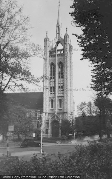Photo of Sutton, Trinity Church c.1950