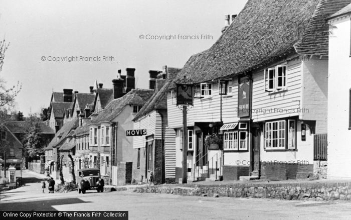 Photo of Sutton Valence, Broad Street c.1955