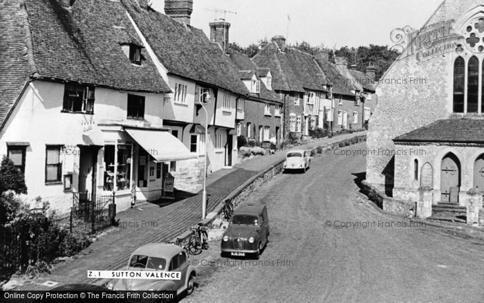 Photo of Sutton Valence, c.1960
