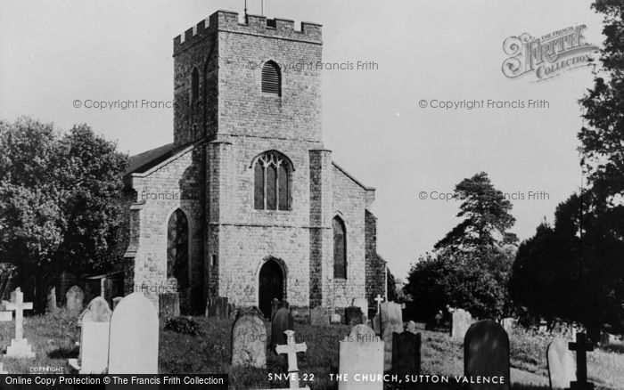 Photo of Sutton Valence, The Church c.1960