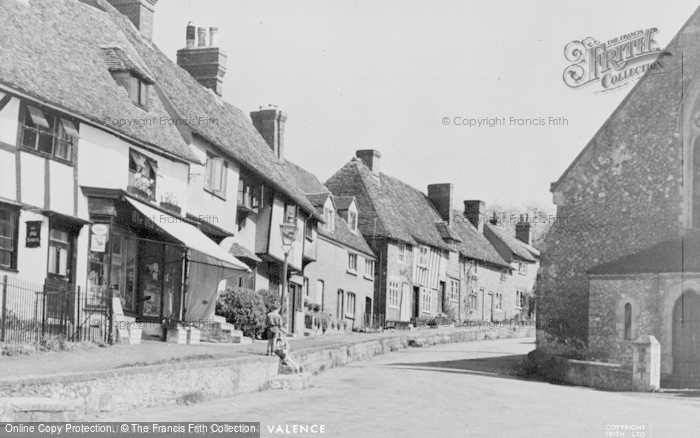 Photo of Sutton Valence, Tumblers Hill c.1955