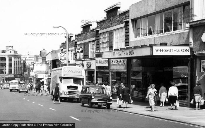 Photo of Sutton, W. H. Smith And Son, High Street c.1965