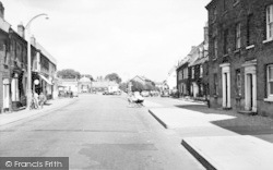 Approaching The Market Place c.1955, Swaffham