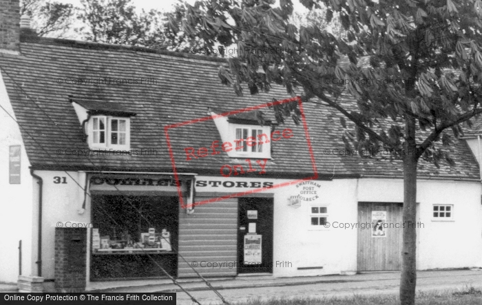 Photo of Swaffham Bulbeck, The Village Post Office Store c.1955