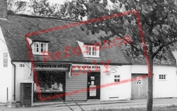 The Village Post Office Store c.1955, Swaffham Bulbeck