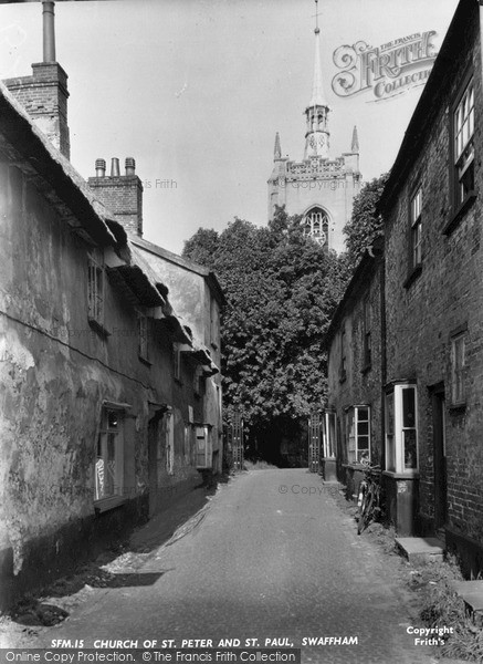 Photo of Swaffham, Church Of St Peter And St Paul c.1955