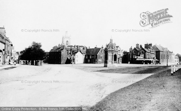 Photo of Swaffham, Market Place 1891