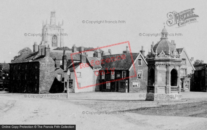 Photo of Swaffham, Market Place 1891