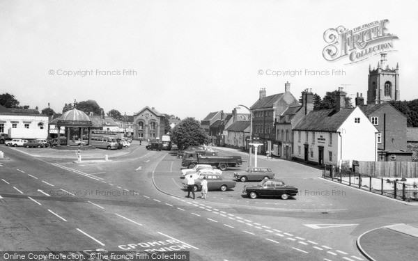 Photo of Swaffham, Market Place c.1965