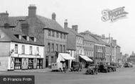 Shops In Market Place c.1939, Swaffham