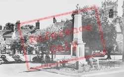 War Memorial c.1955, Swaffham