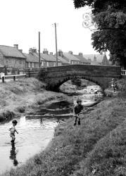 Boys In The River c.1970, Swainby