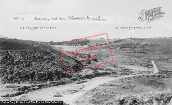 Photo of Swainby, Cod Beck Reservoir And Sheepwash c.1960
