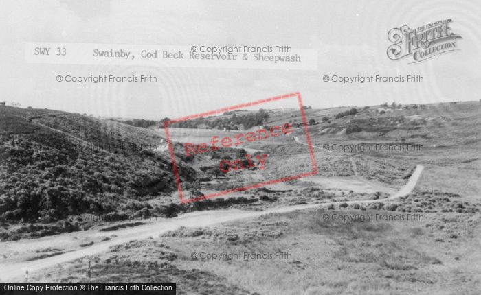 Photo of Swainby, Cod Beck Reservoir And Sheepwash c.1960