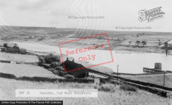 Photo of Swainby, Cod Beck Reservoir c.1960