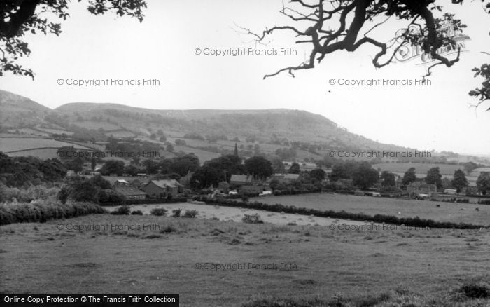 Photo of Swainby, From Castle Hill c.1955