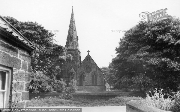 Photo of Swainby, Holy Cross Church c.1955