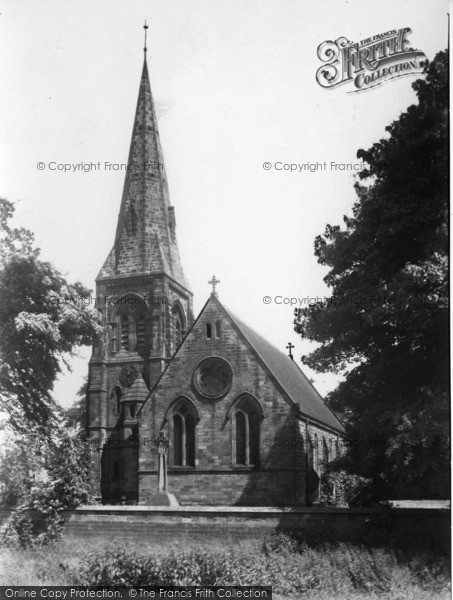 Photo of Swainby, Holy Cross Church c.1955 - Francis Frith