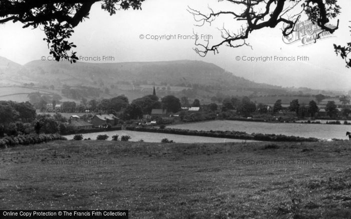 Photo of Swainby, View From Castle Hill c.1955