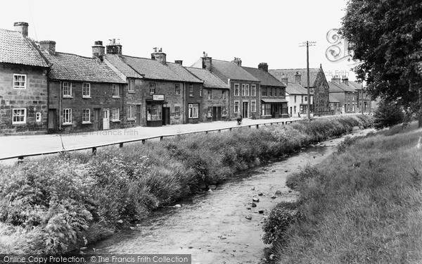 Photo of Swainby, Village Looking North c.1955