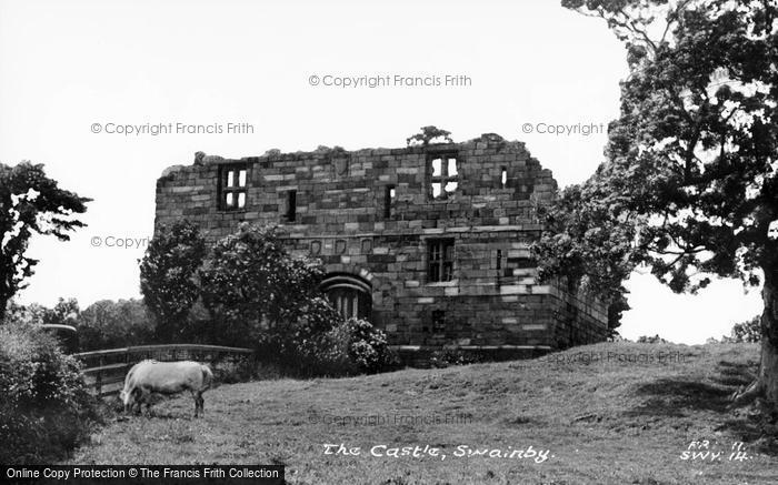 Photo of Swainby, Whorlton Castle c.1955