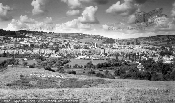 Photo of Swainswick, General View Of Bath c.1960