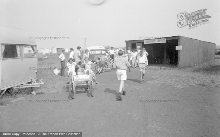 Photo of Swalecliffe, Cycle Hire At Sea View Holiday Camp c.1950