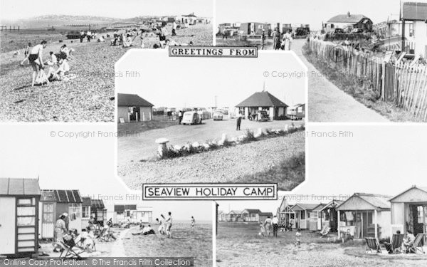 Photo of Swalecliffe, Seaview Holiday Camp Composite c.1955